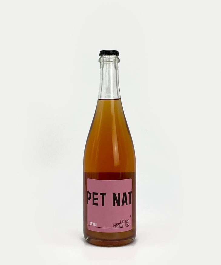 Pet Nat de David - Les Vins Pirouettes - Pierre Sanchez, Rémi Ségura & Xavier Couturier -2021