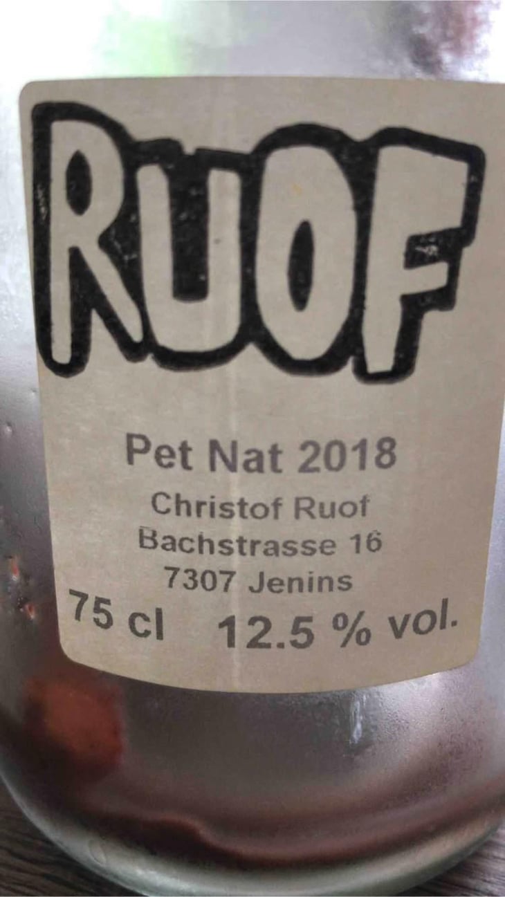 Pet Nat - Pinot Noir - Christof Ruof - Christof Ruof 
