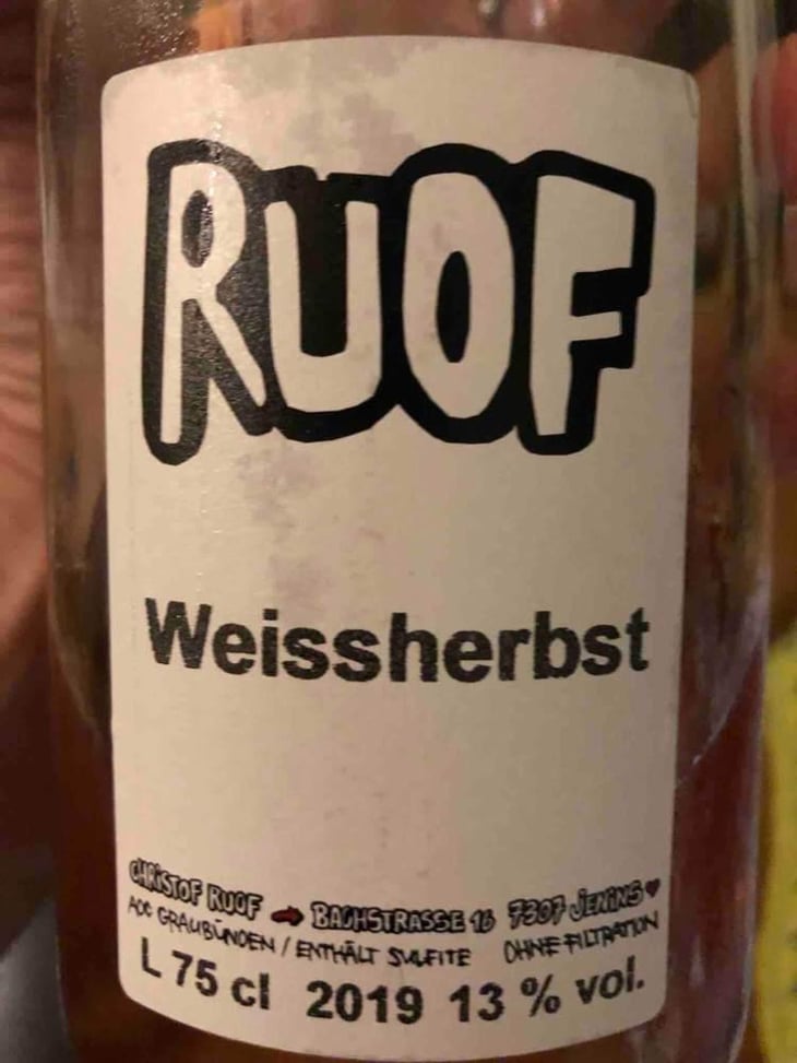 Pet Nat - Pinot Noir - Christof Ruof - Christof Ruof 