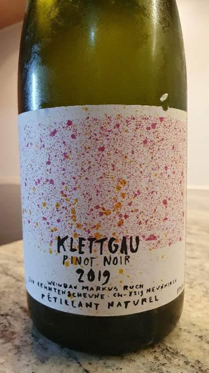 Pet Nat Pinot Noir Klettgau - Weinbau Markus Ruch - Markus Ruch 