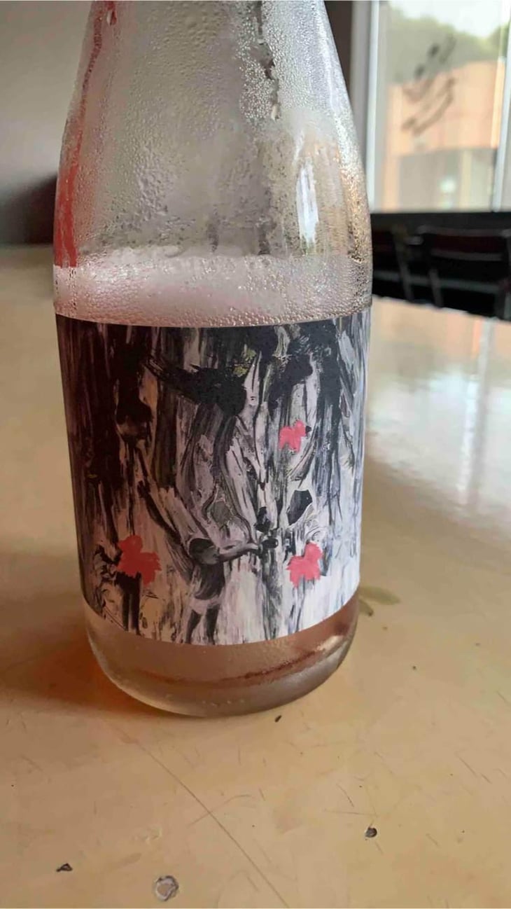 Pét-Nat Rosé Canvas - Gönc Winery / Grape Adbuction - Peter Gönc 