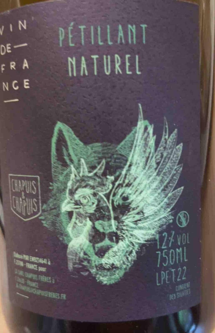 Pétillant Naturel Blanc - Chapuis & Chapuis - Romain & Jean-Guillaume Chapuis -2022
