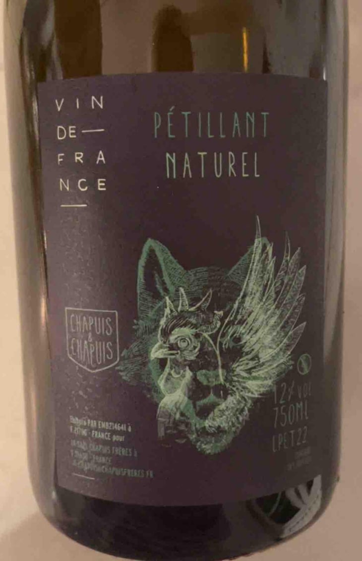Pétillant Naturel Blanc - Chapuis & Chapuis - Romain & Jean-Guillaume Chapuis -2022