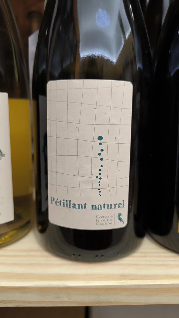Pétillant Naturel - Rière Cadène - Guillem, Laurence & Jean-François Rière -2022