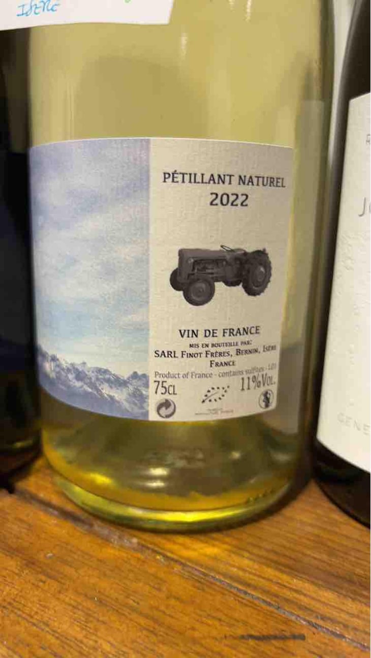 Petillant Naturel - Domaine Finot - Thomas Finot -2022