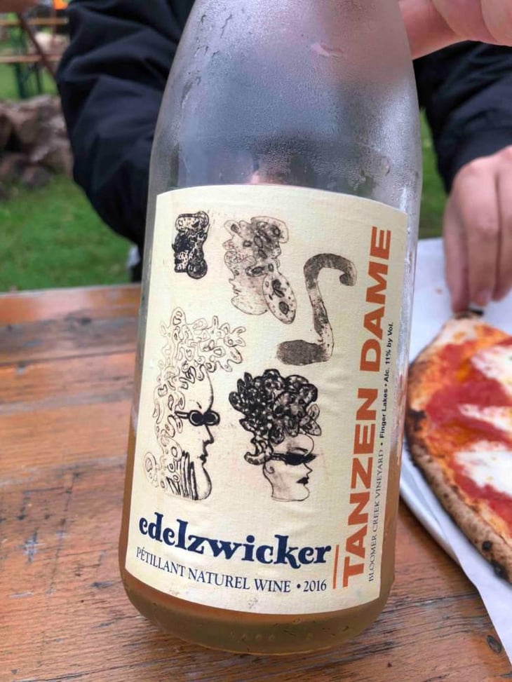Petillant Naturel - Riesling - Bloomer Creek Vineyard - Kim Engle & Debra Bermingham 