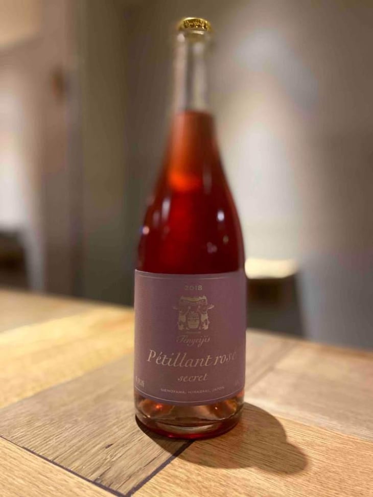Pétillant rosé - Domaine des Tengeijis - Yumiko Tengeiji 