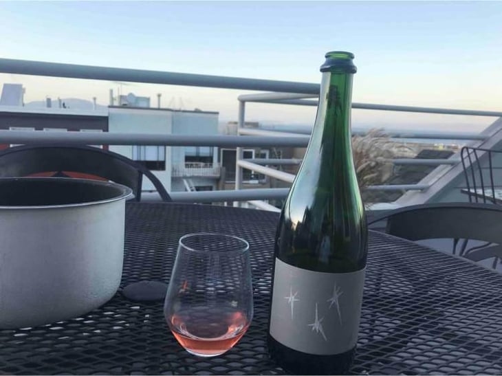 Petillant Wine - Broc Cellars - Chris Brockway 