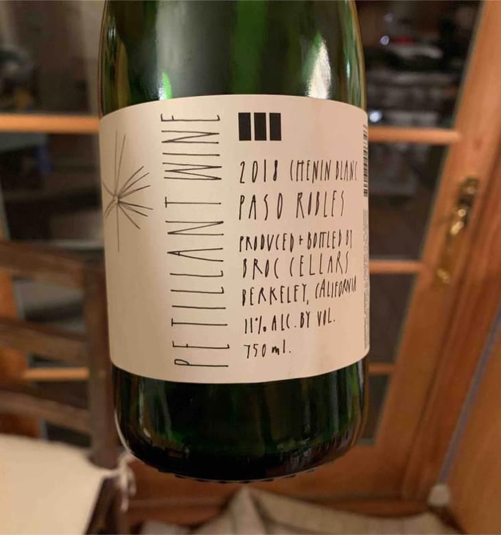 Petillant Wine - Broc Cellars - Chris Brockway 