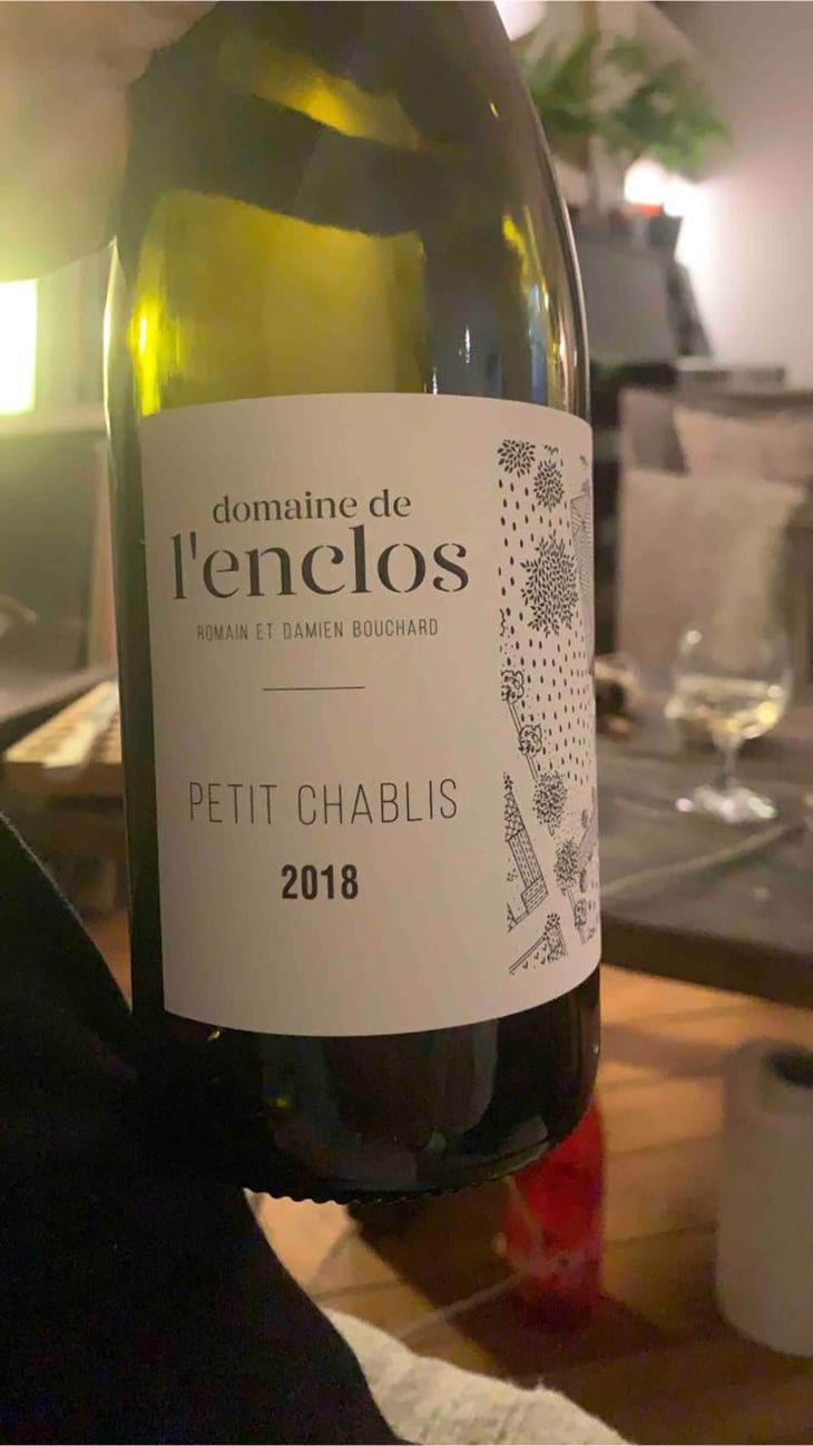 Petit Chablis - Domaine De L’enclos - Romain & Damien Bouchard 