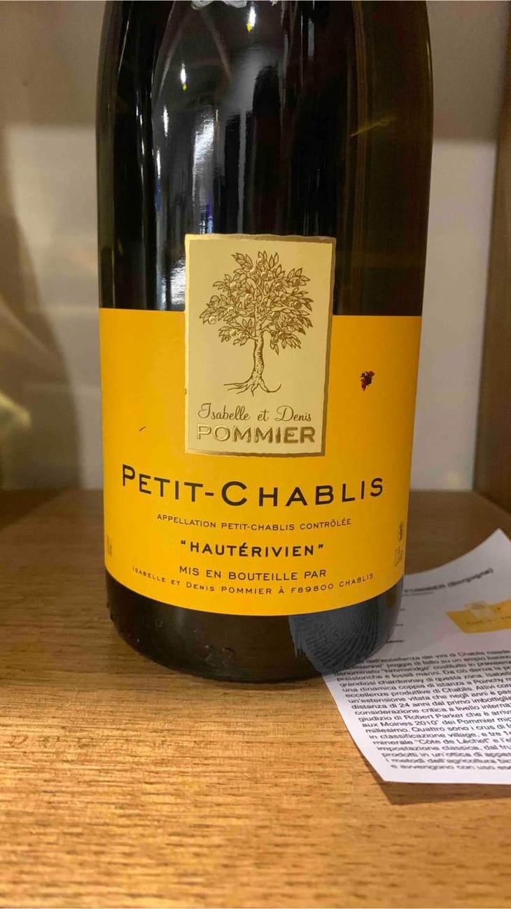 Petit-Chablis - Domaine Isabelle Et Denis Pommier - Denis Pommier -2020