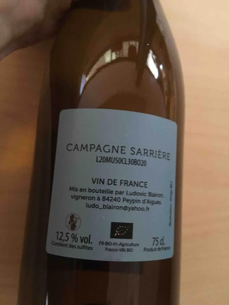 Petit Grain - Campagne Sarrière - Ludovic Blairon 