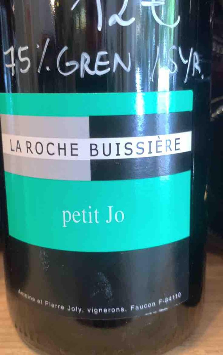 Petit Jo - La Roche Buissière - Laurence & Antoine Joly -2023