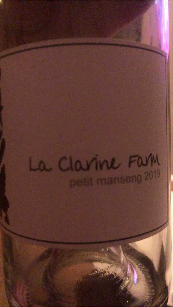 Petit Manseng - La Clarine Farm - Hank Beckmeyer 