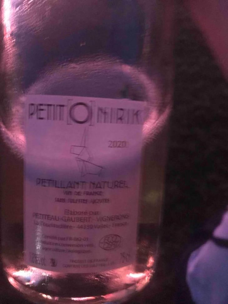 Petit Onirik - Domaine de la Tourlaudière - Romain Petiteau -2020