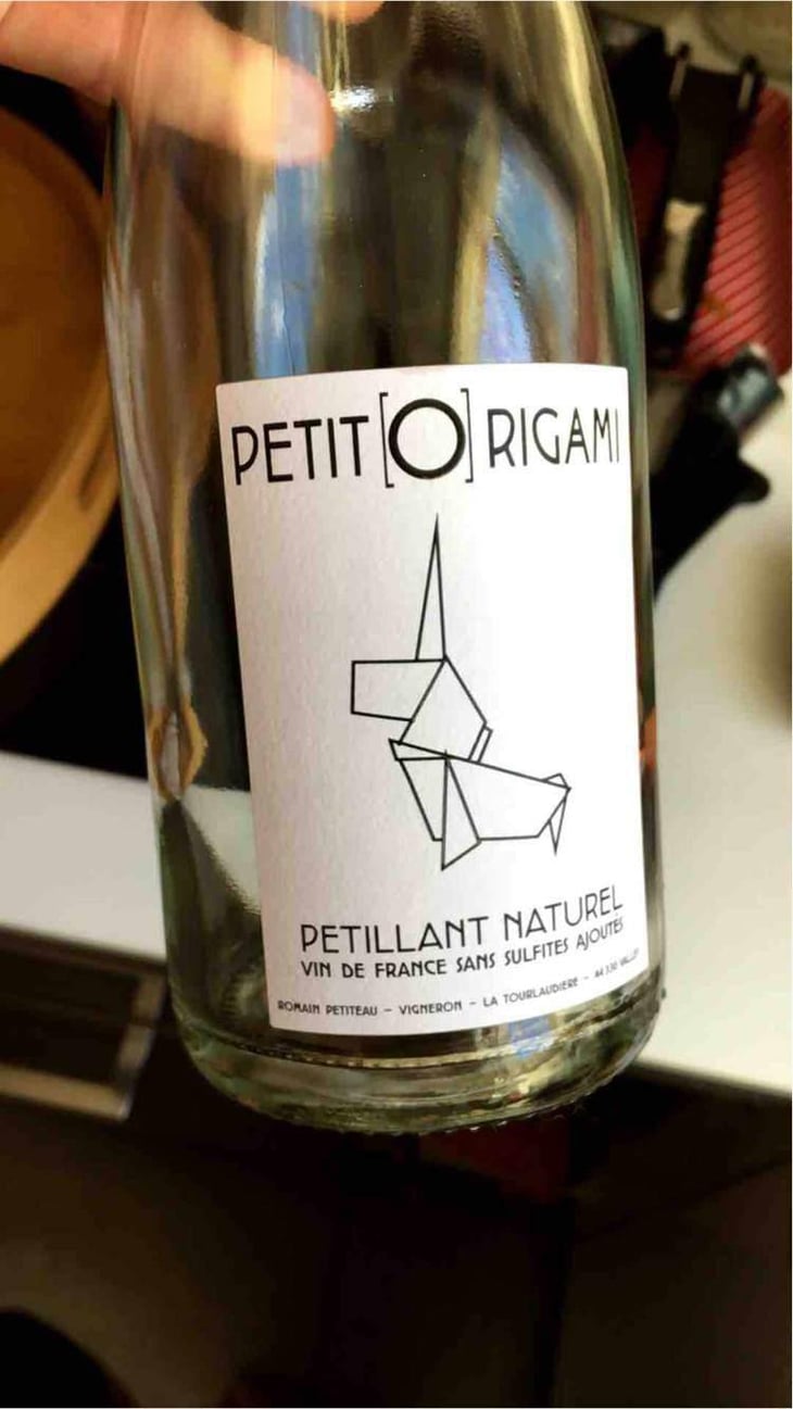 Petit Origami - Domaine de la Tourlaudière - Romain Petiteau 