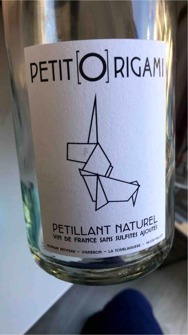 Petit Origami - Domaine de la Tourlaudière - Romain Petiteau 