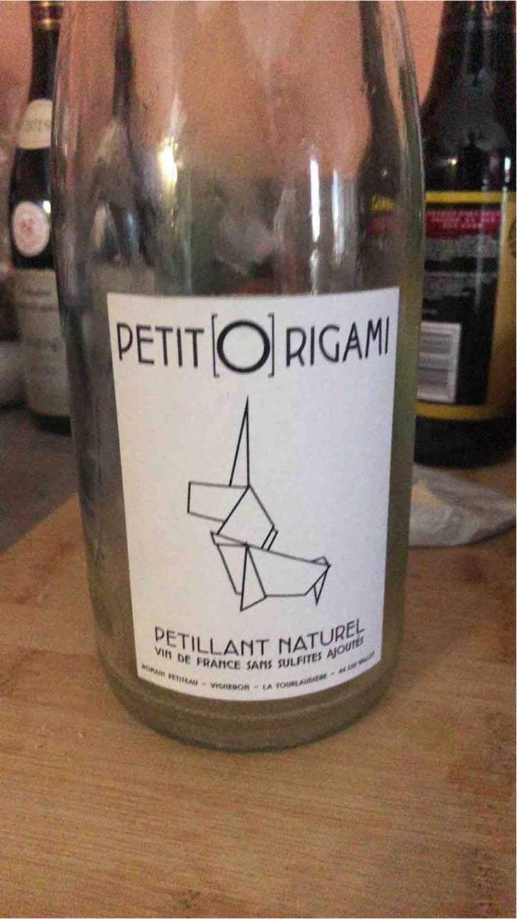 Petit Origami - Domaine de la Tourlaudière - Romain Petiteau 