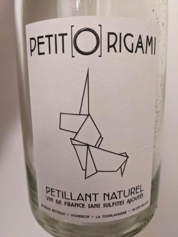 Petit Origami - Domaine de la Tourlaudière - Romain Petiteau 
