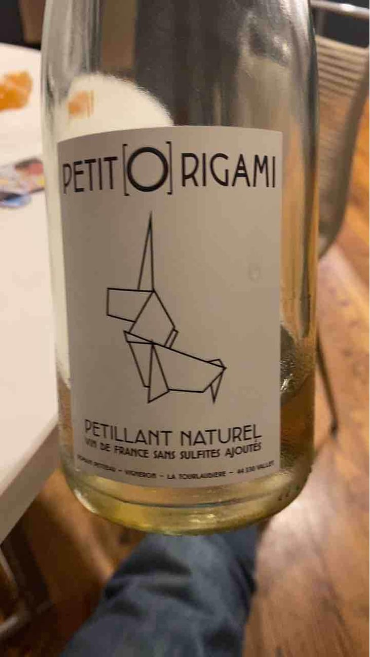 Petit Origami - Domaine de la Tourlaudière - Romain Petiteau 