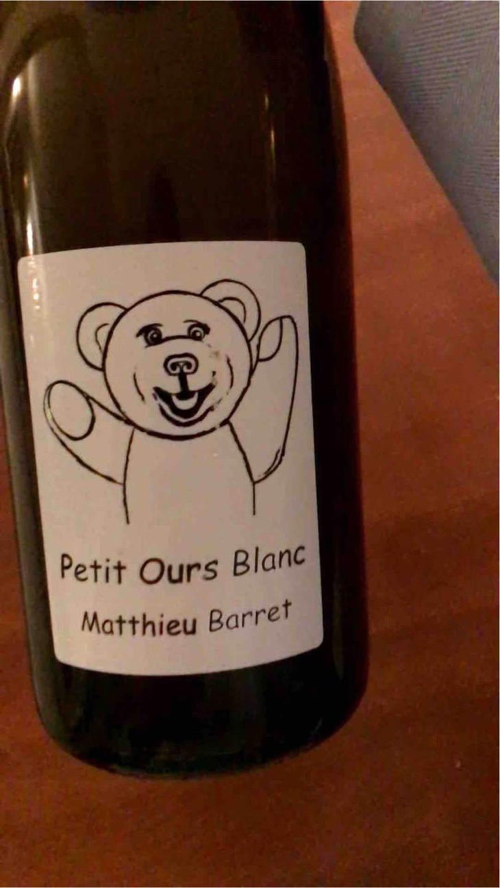 Petit Ours Blanc - Domaine du Coulet - Matthieu Barret 