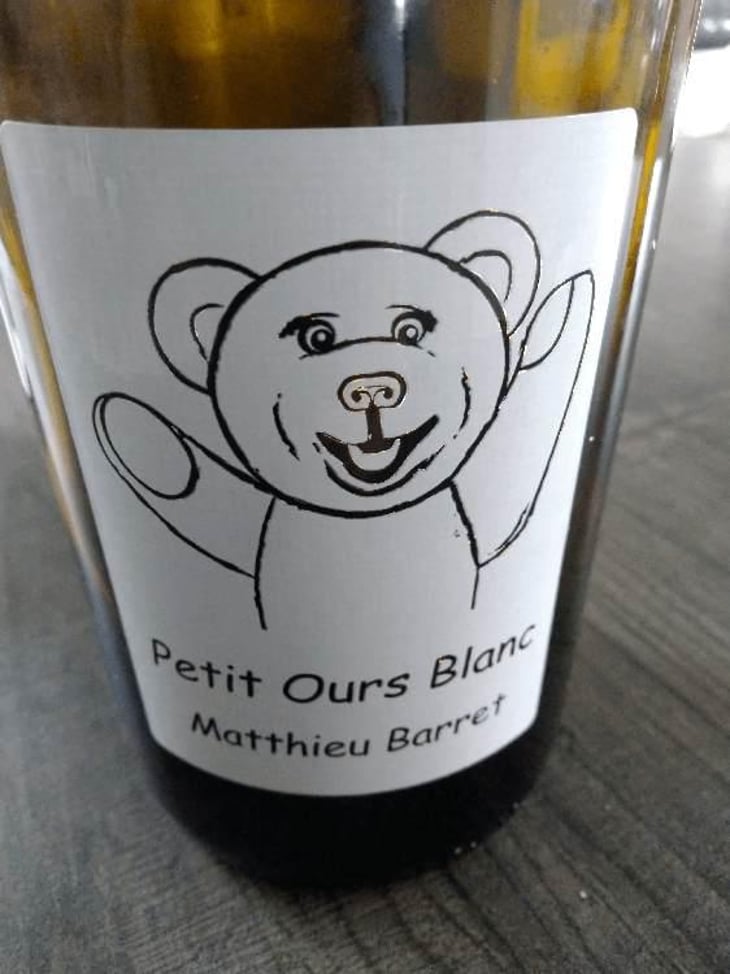 Petit Ours Blanc - Domaine du Coulet - Matthieu Barret 