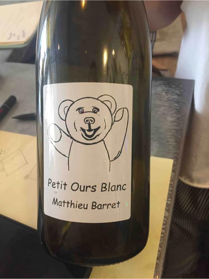 Petit Ours Blanc - Domaine du Coulet - Matthieu Barret 