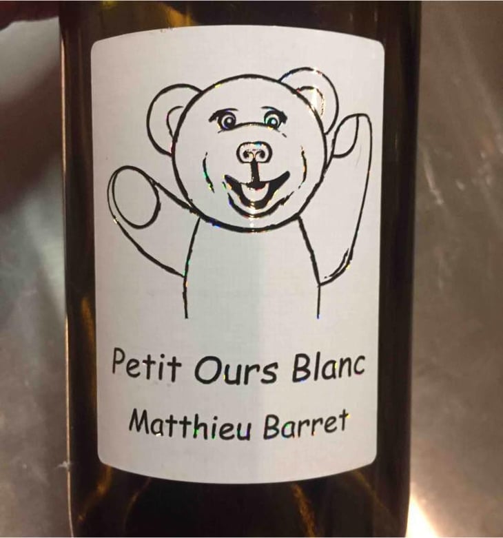 Petit Ours Blanc - Domaine du Coulet - Matthieu Barret 