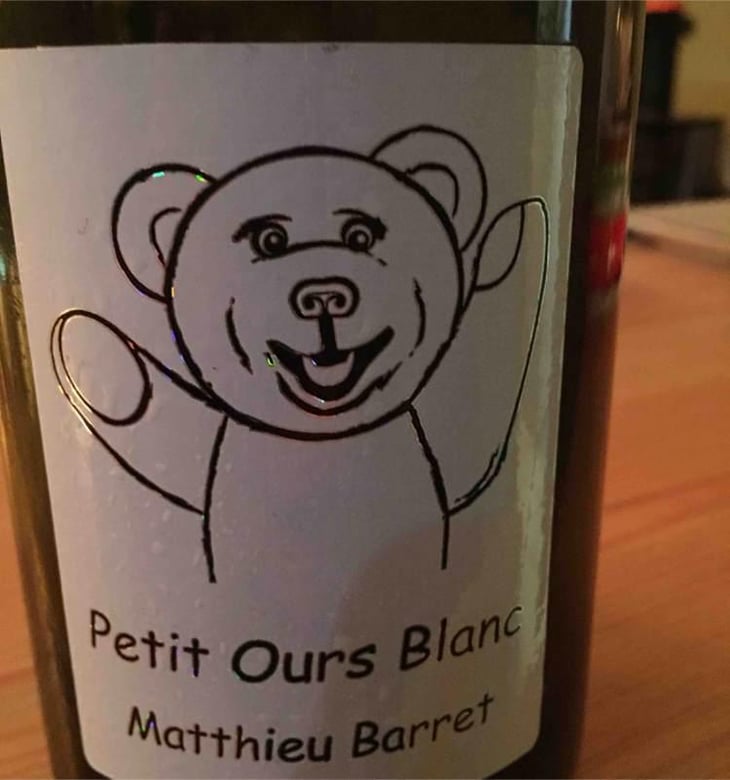 Petit Ours Blanc - Domaine du Coulet - Matthieu Barret 