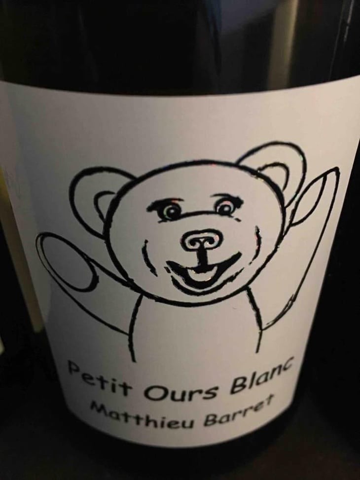 Petit Ours Blanc - Domaine du Coulet - Matthieu Barret 
