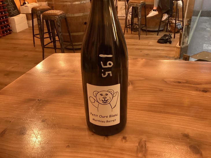 Petit Ours Blanc - Domaine du Coulet - Matthieu Barret 