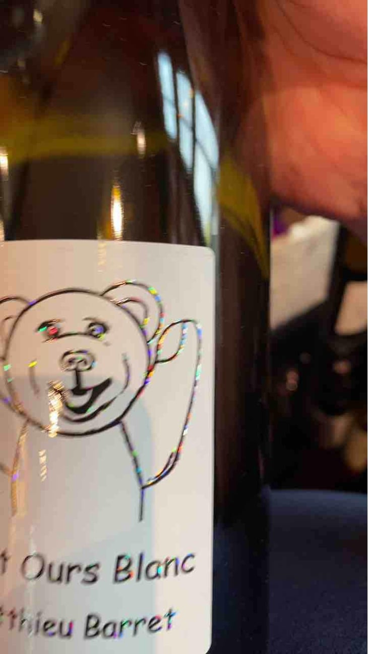 Petit Ours Blanc - Domaine du Coulet - Matthieu Barret 