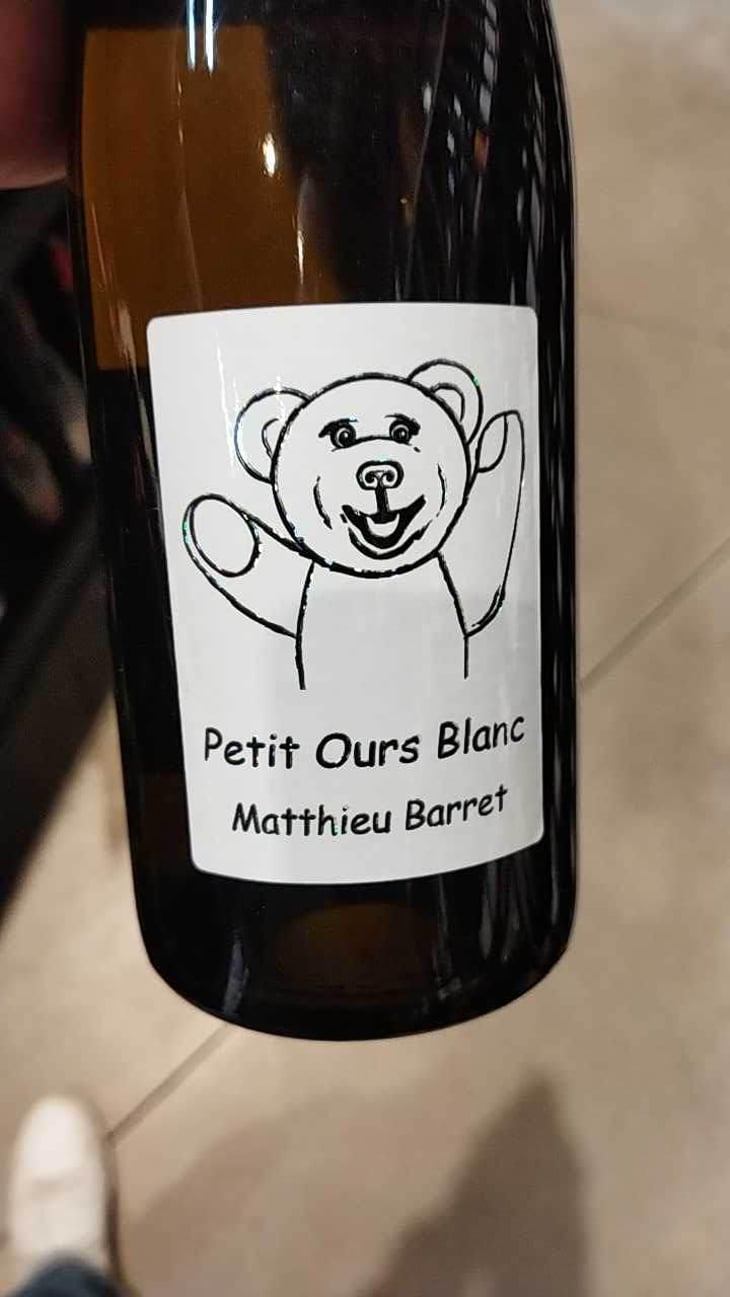 Petit Ours Blanc - Domaine du Coulet - Matthieu Barret 