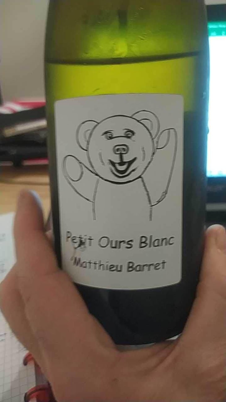 Petit Ours Blanc - Domaine du Coulet - Matthieu Barret 