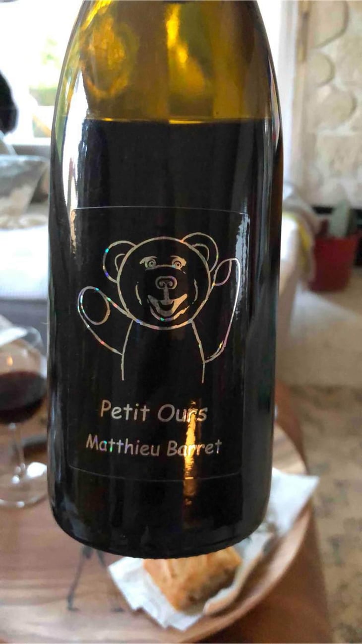 Petit Ours - Domaine du Coulet - Matthieu Barret 
