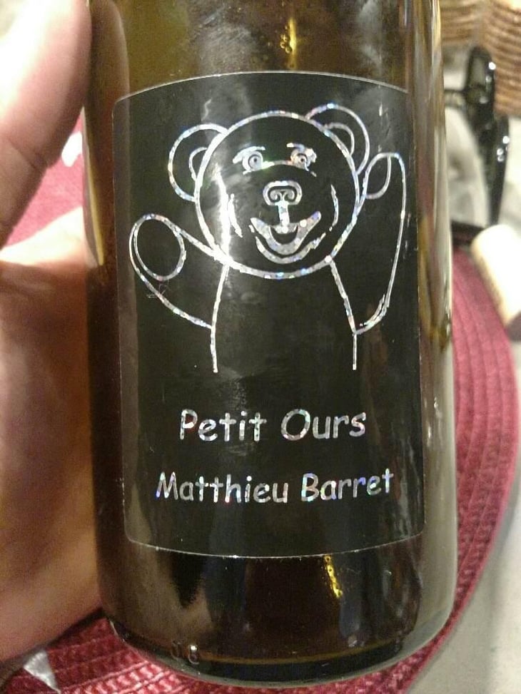Petit Ours - Domaine du Coulet - Matthieu Barret 