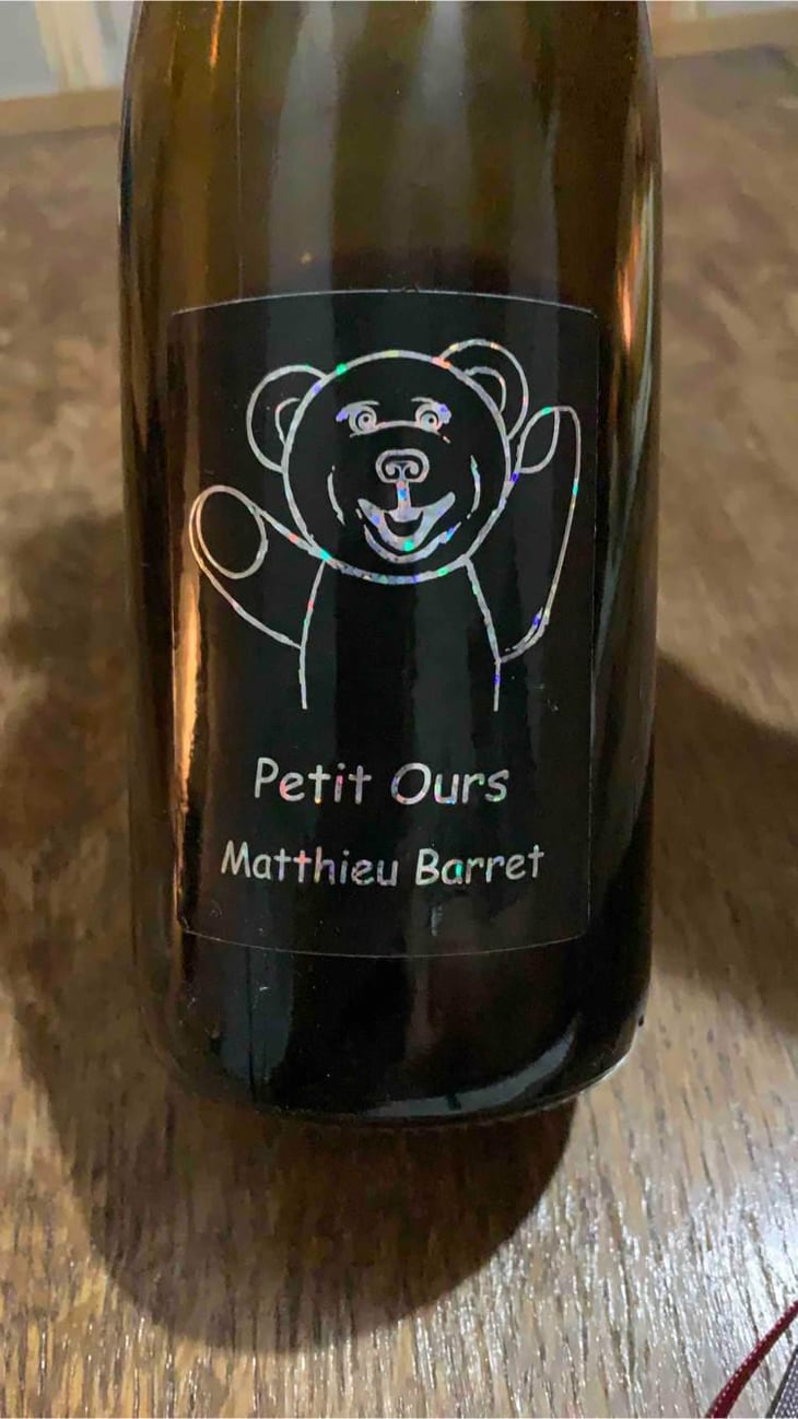Petit Ours - Domaine du Coulet - Matthieu Barret 
