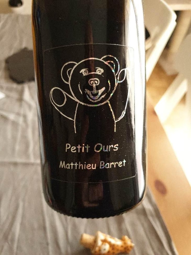 Petit Ours - Domaine du Coulet - Matthieu Barret 