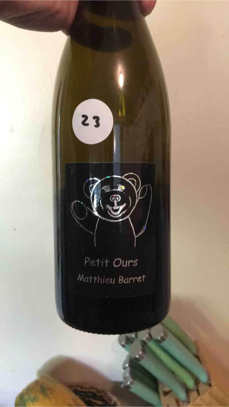 Petit Ours - Domaine du Coulet - Matthieu Barret 