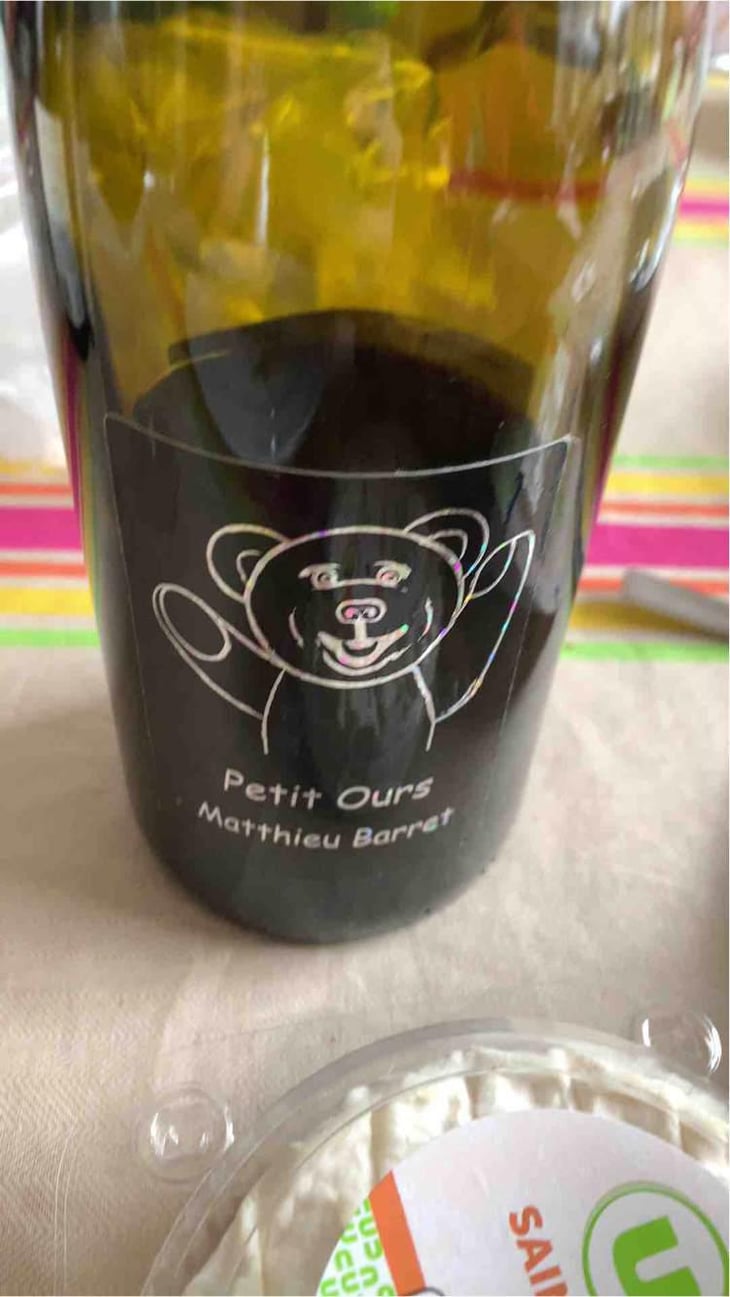 Petit Ours - Domaine du Coulet - Matthieu Barret 