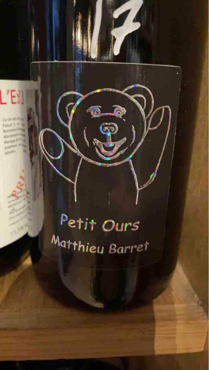 Petit Ours - Domaine du Coulet - Matthieu Barret 