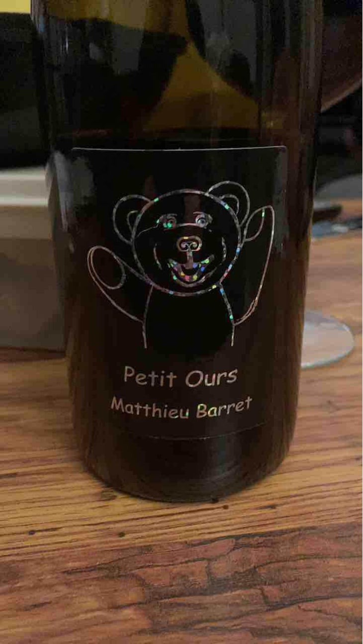 Petit Ours - Domaine du Coulet - Matthieu Barret 