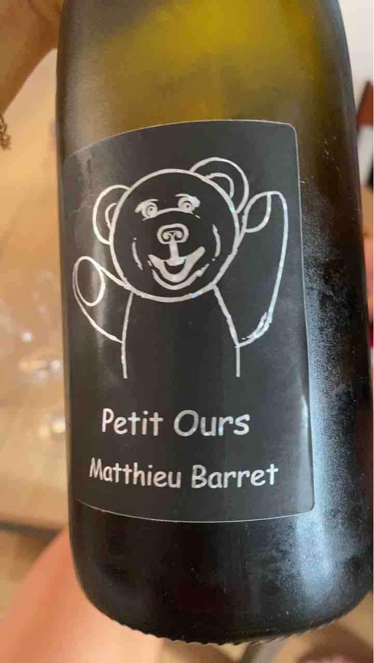 Petit Ours - Domaine du Coulet - Matthieu Barret 