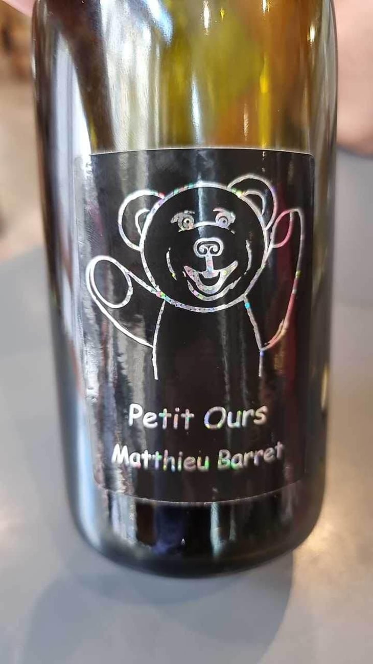 Petit Ours - Domaine du Coulet - Matthieu Barret 