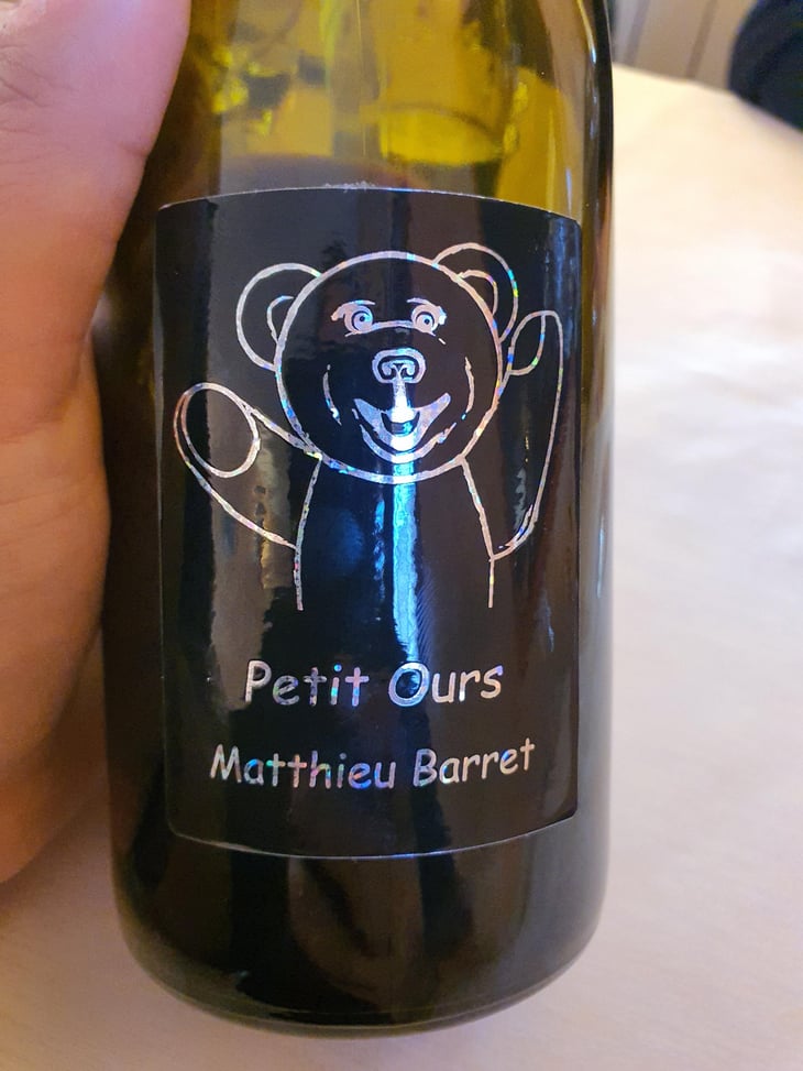Petit Ours - Domaine du Coulet - Matthieu Barret 