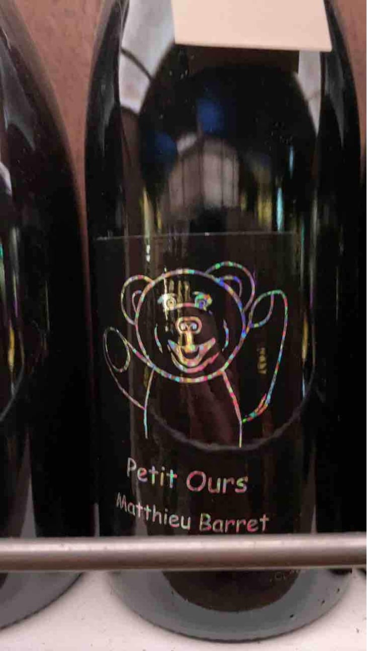 Petit Ours - Domaine du Coulet - Matthieu Barret 