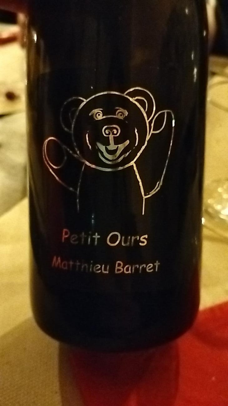 Petit Ours - Domaine du Coulet - Matthieu Barret 