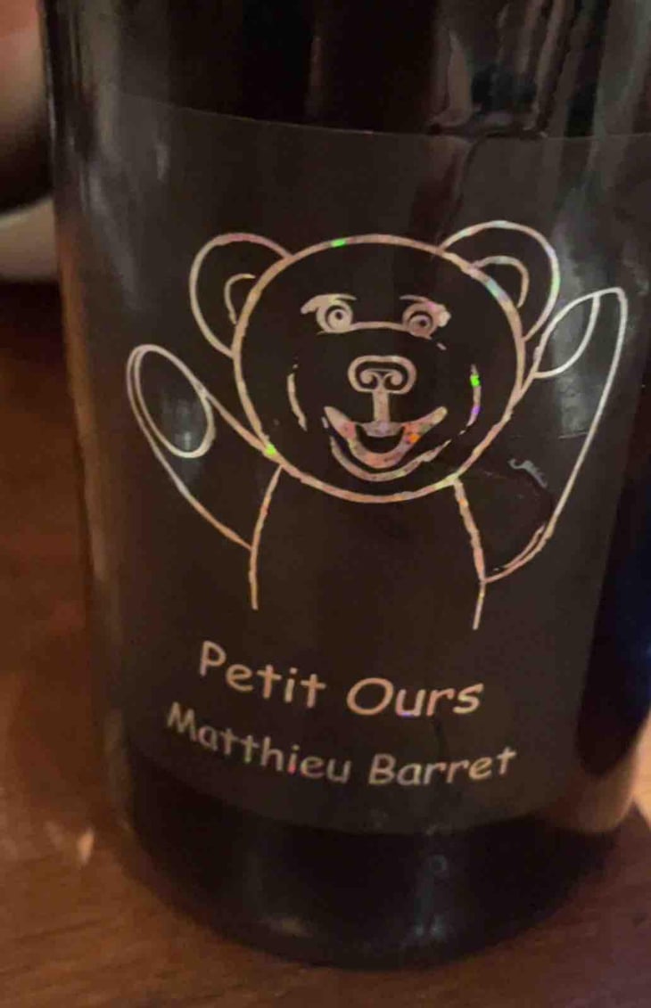 Petit Ours - Domaine du Coulet - Matthieu Barret 