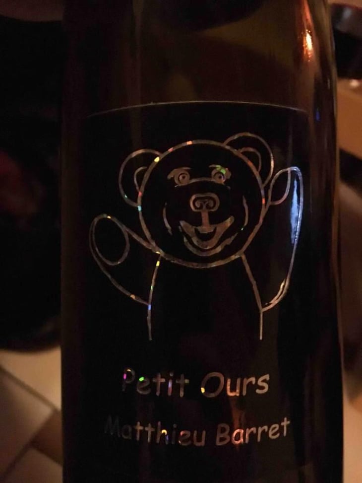 Petit Ours - Domaine du Coulet - Matthieu Barret 