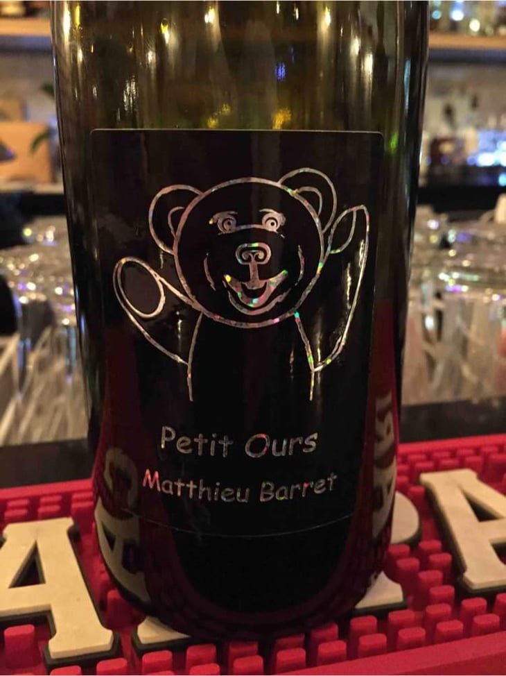 Petit Ours - Domaine du Coulet - Matthieu Barret 